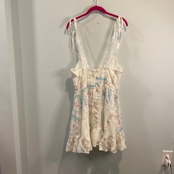 For Love & Lemons Shea Mini Dress L - Picture 5 of 5